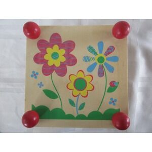 Vintage Toysmith Flower Press 6" x 6" Wood